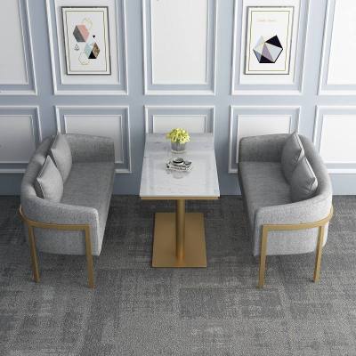 北欧轻奢沙发椅简约接待老虎椅售楼处洽谈桌椅组合客厅阳台懒人椅