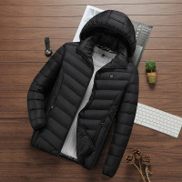 秋冬季新款男韩版加厚保暖发热棉服情侣网红同款欧码有型百搭外套
