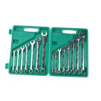 长鹿 镜面高档两用扳手组套 15PCS 套