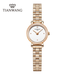 天王圆宝真钻女表轻奢气质女士手表时尚简约石英表送女友生日礼物推荐31561