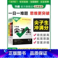 数学 七年级/初中一年级 [正版]2024万唯尖子生每日一题七八九年级+中考数学物理化学初中生初一初二初三通用尖子生题库