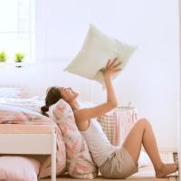 美帮汇四件套全棉全棉1.8m床双人床单被套床上用品1.5m学生宿舍三件套