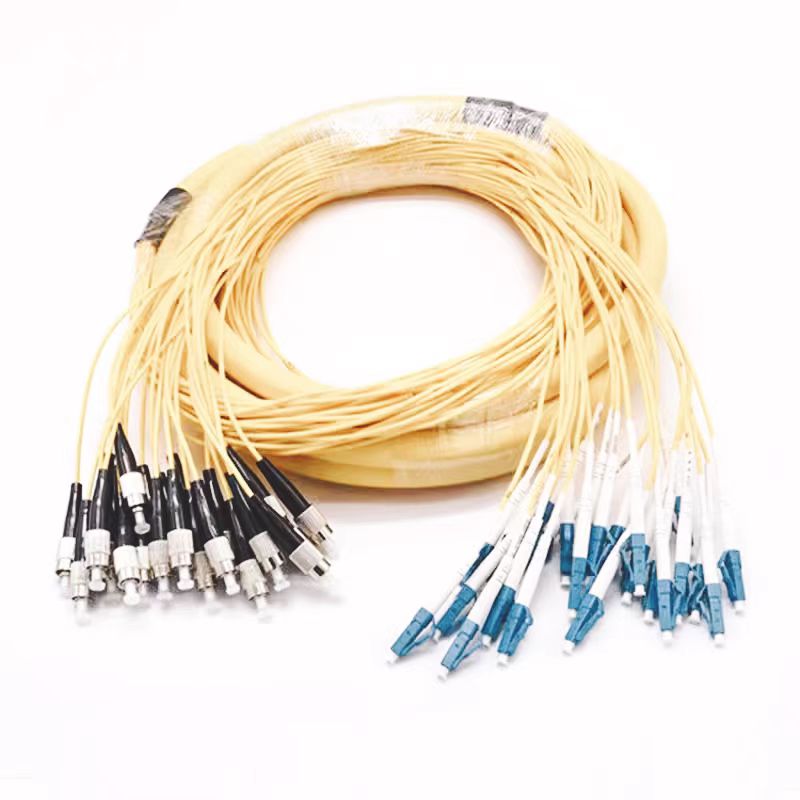 JSUDR东润12芯分支尾缆 FC/LC-50米 (SC口可选) +根