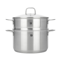 双立人汤锅蒸笼套装24cm上蒸下煮NovaPlus款1033885