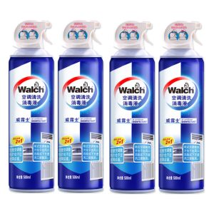 威露士(Walch)清洗消毒液500ml*4瓶 空调清洗剂 杀菌99.999% 挂壁立式均可用 免拆免洗