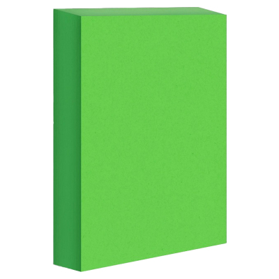 优彩嘉 彩色复印纸 打印纸 A4 80g 100张 深绿 FYZ08 包