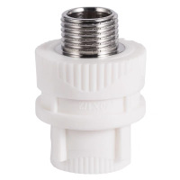 禾润泽 PP-R 外螺纹直接头 热熔外丝直接 S20 个