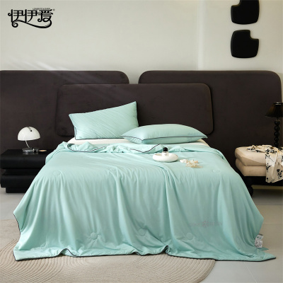 伊伊爱 八星凉感提花大豆夏被