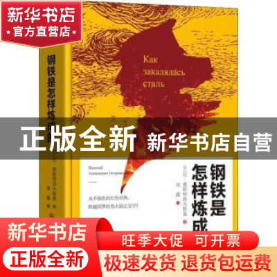 正版 钢铁是怎样炼成的 尼.奥斯特洛夫斯基 吉林大学 97875692201