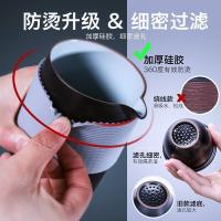 家柏饰(CORATED)旅行茶具一壶两杯茶叶罐便携套装黑陶户外车载简易泡茶器过滤