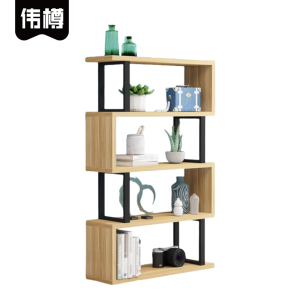 伟樽书架四层100*30*150cm个