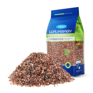 热带雨淋沙 鱼缸彩沙红沙 鱼缸底砂诱色沙发色沙石榴石沙热带鱼沙 默认颜色 默认尺寸