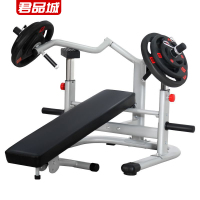 君品城 带安全保护客折叠卧推架(含50公斤包胶杠铃片)JPC-WT02 套