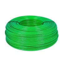 伟鹏双兴 绿色包塑钢丝绳 直径5mm 米