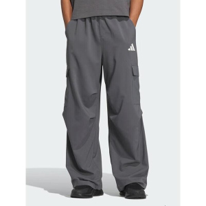 阿迪达斯男裤新款梭织宽松训练运动长裤 KA9314 D