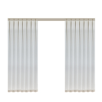 植巾 CL530 1M*2.7M 雪纺 窗帘 1.00 米/片 (计价单位:片) 白色