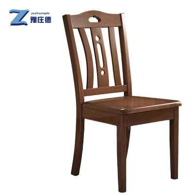 豫庄德餐椅纯木把