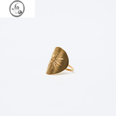 JiMi极简主义复古潮流戒指饰品做旧指环七夕礼物