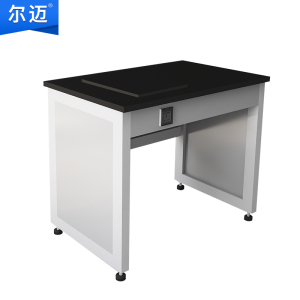 尔迈 实验室天平台三级防震台十万级实验台 钢木单人天平台 900*600*800mm