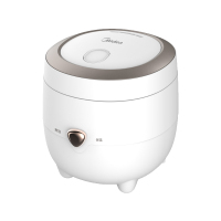 美的(Midea)电饭煲电饭锅1-2人小型家用煮米饭1.2L/升不粘内胆多功能小电饭煲MB-FB12X1-213A