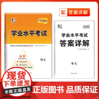 天利38套山东省新高考学业水平考试新教材 语文 2023年12月到2024年6月学考考生冲刺模拟预测试卷高中会考