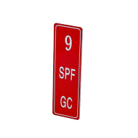 泽如 组合侧面前铭牌标牌 30*130mm 块