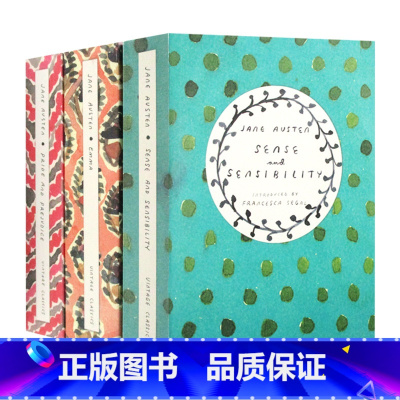 简奥斯汀经典代表作3册 [正版] 傲慢与偏见英文原版小说 Pride and Prejudice 简奥斯汀 电影原著 英