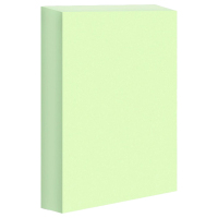 优彩嘉 彩色复印纸 打印纸 A4 80g 100张 浅绿 FYZ04 包