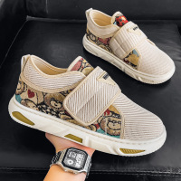 2026新款时尚休闲板鞋男鞋春季透气网面鞋运动防滑青年百搭潮鞋