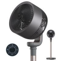 艾美特(Airmate)白天鹅Plus空气循环扇负离子净化32档直流变频家用落地扇3D自动摆头电风扇FA23-RDI87