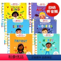 [正版]Little Big Feelings儿童情绪管理情商培养绘本6册 英文原版 I Can be Happy/K