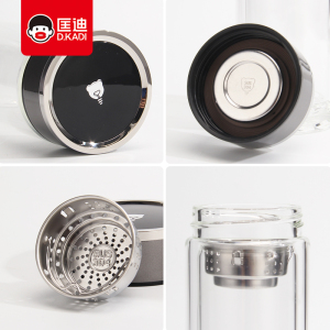 匡迪D.KADI不锈钢真空保温杯大容量防漏便携户外运动杯长效保温保冷