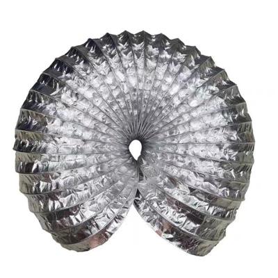 中锦科技 铝箔通风管排风管铝箔烟管口径110mm(4寸) 拉长10米根