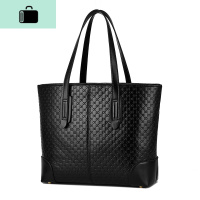 托特包女包大包大容量 简约大气大包包2020新款潮百搭韩版单肩包NEW LAKE 黑色女斜挎包