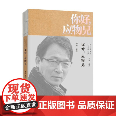 文学里的中国当代经典书系你好 应物兄 李洱 著 作品集