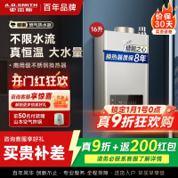史密斯 16升燃气热水器 不锈钢换热器8年包换 负压燃烧更安全 恒温大水量 家用5系列