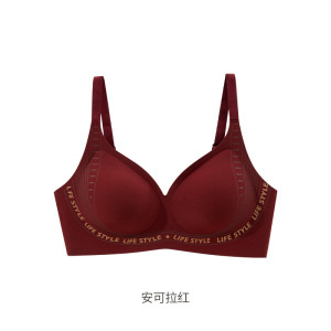 圆圆杯收副乳钢圈文胸软支撑小胸提拉聚拢无痕内衣女防下垂胸罩