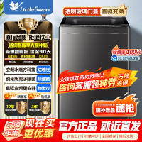 [官方正品]小天鹅波轮洗衣机全自动12公斤大容量水魔方防缠绕银离子深层除菌螨直驱变频TB120M08DT以旧换新