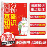 8分钟基础知识图解初中化学通用版 初中化学知识点大全 人教版方程式默写教辅初中生初三上下册化学学霸笔记知识点汇总全解练手