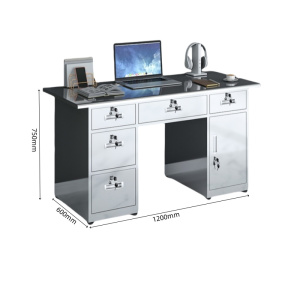 彭梵不锈钢201办公桌