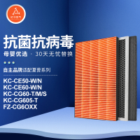适配夏普空气净化器过滤网FZ-CG6OXX/KC-CE50-W/N/KC-CG605-T滤芯