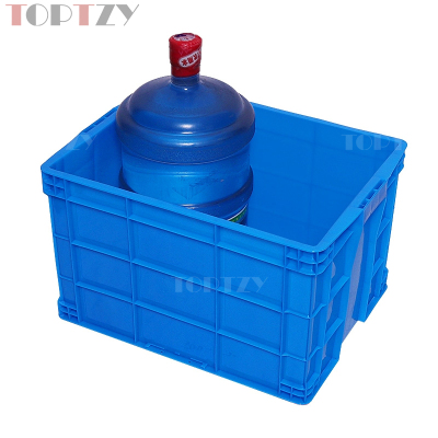 toptzy TZ5071721 塑料周转箱长方形物流物料配件收纳储物箱 555*410*330