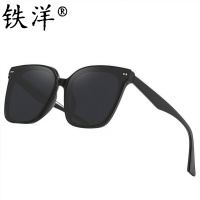铁洋 太阳镜 墨镜 偏光眼镜 LO多色款镜框 黑灰片 副
