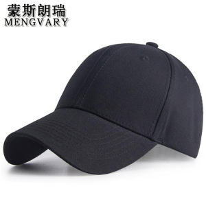 蒙斯朗瑞帽子男韩版户外运动棒球帽男春夏季纯色鸭舌帽情侣明星同款防晒遮阳帽女潮