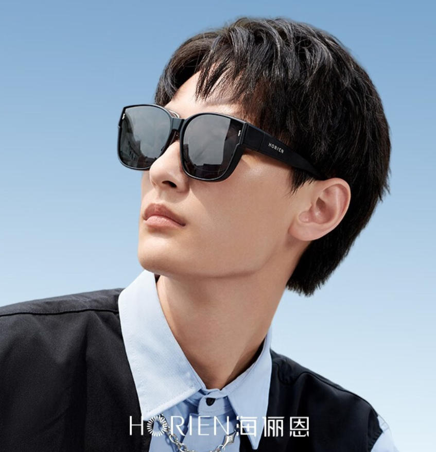 海俪恩偏光墨镜套镜太阳镜女可套近视眼镜专用墨镜男防紫外线NT002P01