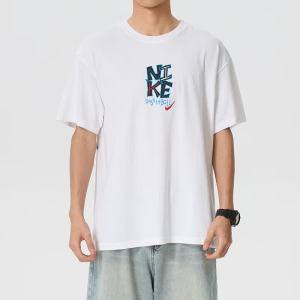 耐克(NIKE)短袖男装新款轻盈透气运动服舒适时尚T恤IM5043-100 ZP
