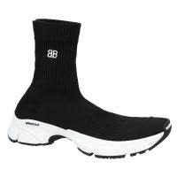 巴黎世家(Balenciaga)女跑步鞋Speed黑配色缓震轻便回弹运动鞋