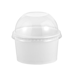 黎战 LZBDB-001 135ML一次性纸杯布丁杯连盖20只(计价单位:包)