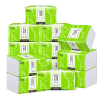 舒可乐抽纸整箱原生木浆餐巾纸单包280张家庭装面巾纸卫生纸纸抽 30包箱装