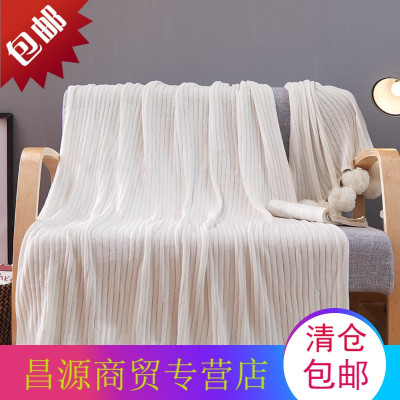 韩版多功能毛毯毛线毯毛球1.5m毯子公主风